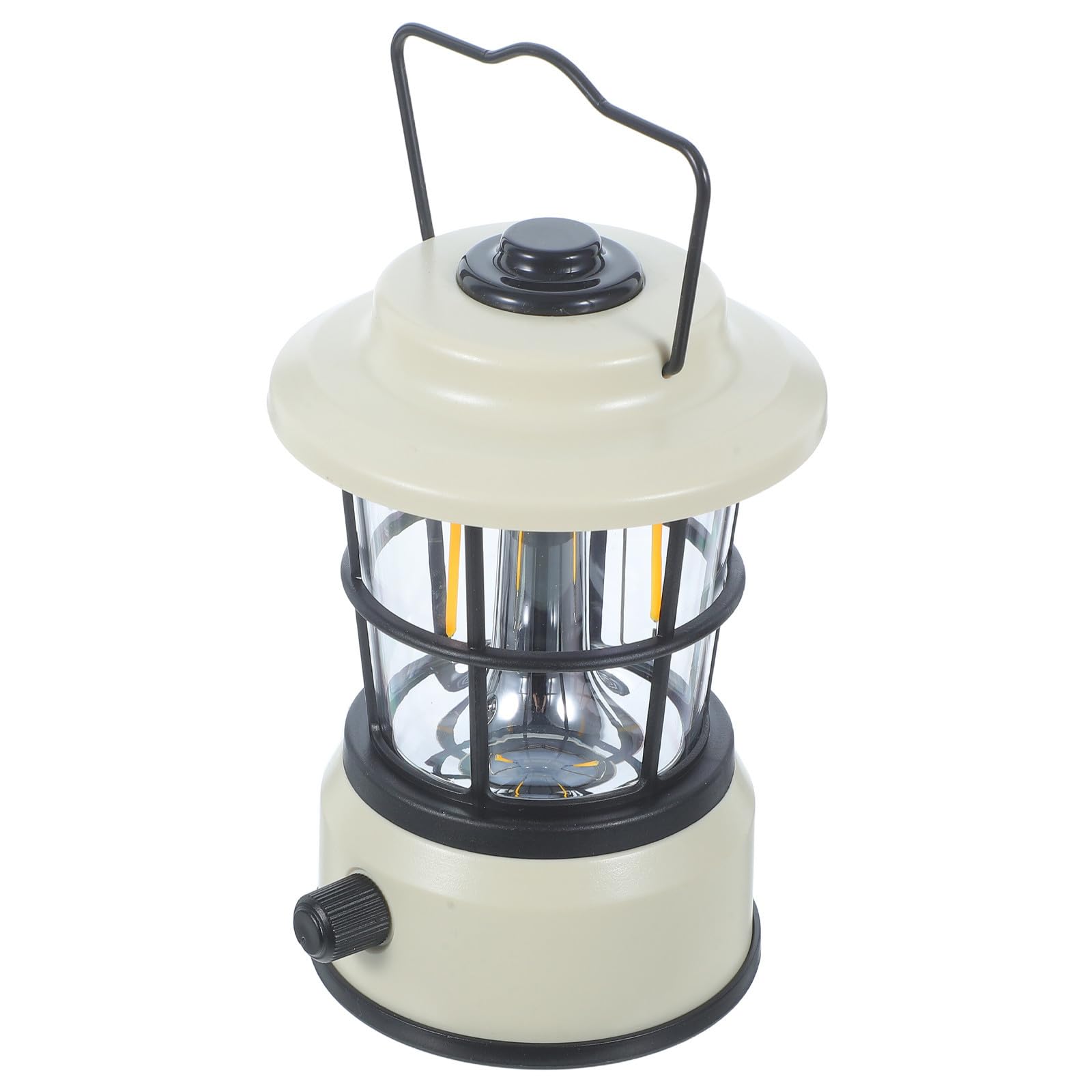 Lanterne de Camping Vintage Rechargeable Ipx4 à Intensité Variable