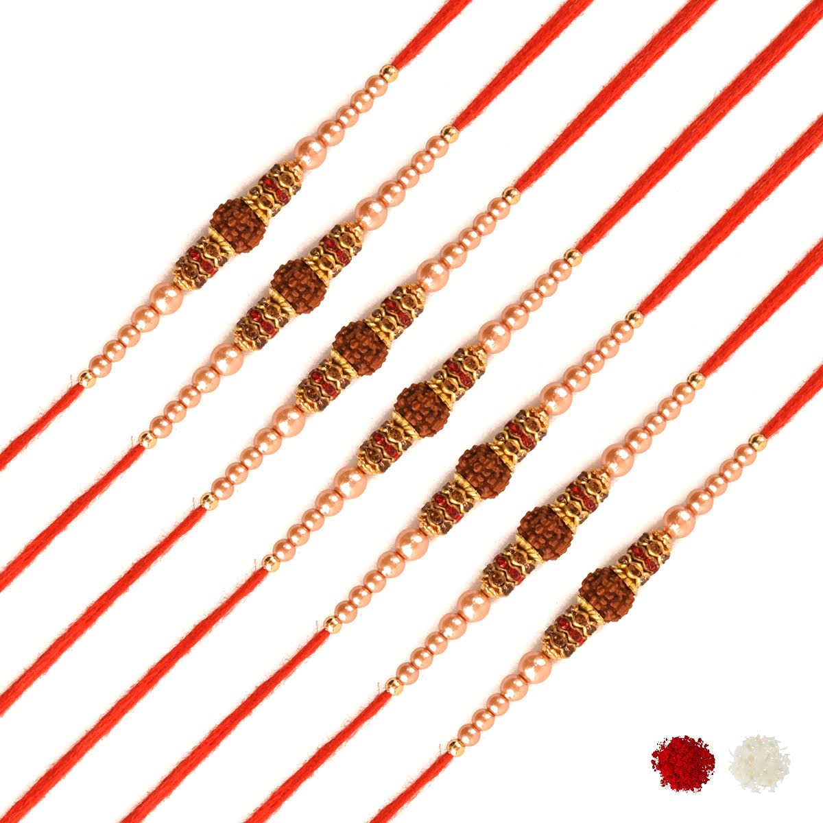 See full amazon price history chart for Boys Beingelegant - Big Rudraksha (Combo Of 7) Rakhi For Brother With Roli Chawal And Raksha Bandhan Greeting Card Boys Beingelegant - Big Rudraksha (Combo Of 7) Rakhi For Brother With Roli Chawal And Raksha Bandhan Greeting Card (B08CV4KV93) Amazon Price History, Amazon Price Tracker