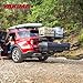 Yakima EXO SwingBase Hitch Base Rack & EXO GearLocker Vehicle Rooftop Cargo Carrier Box, Black - Car Storage Accessories for Travel and Camping