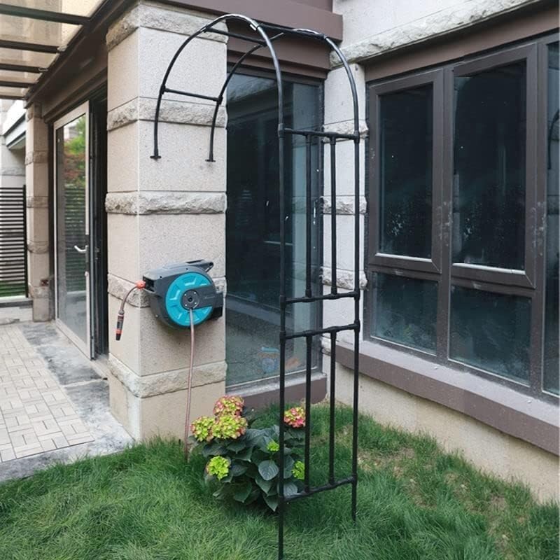 Arche de jardin de demi-côtés ELzEy pour habiller un mur