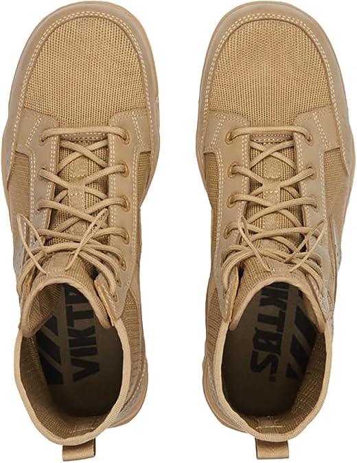 VIKTOS Men's Johnny Combat Vented Breathable Durable Reinforced Hiking Tactical Work Boots