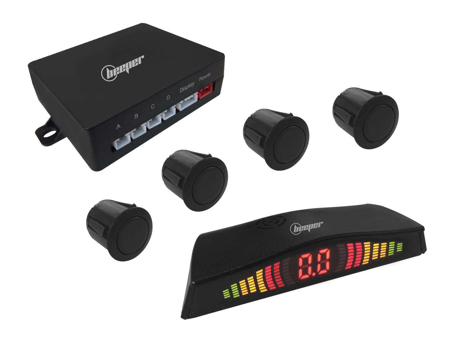 Beeper RK006/4 Sensor de Aparcamiento con Pantalla LED