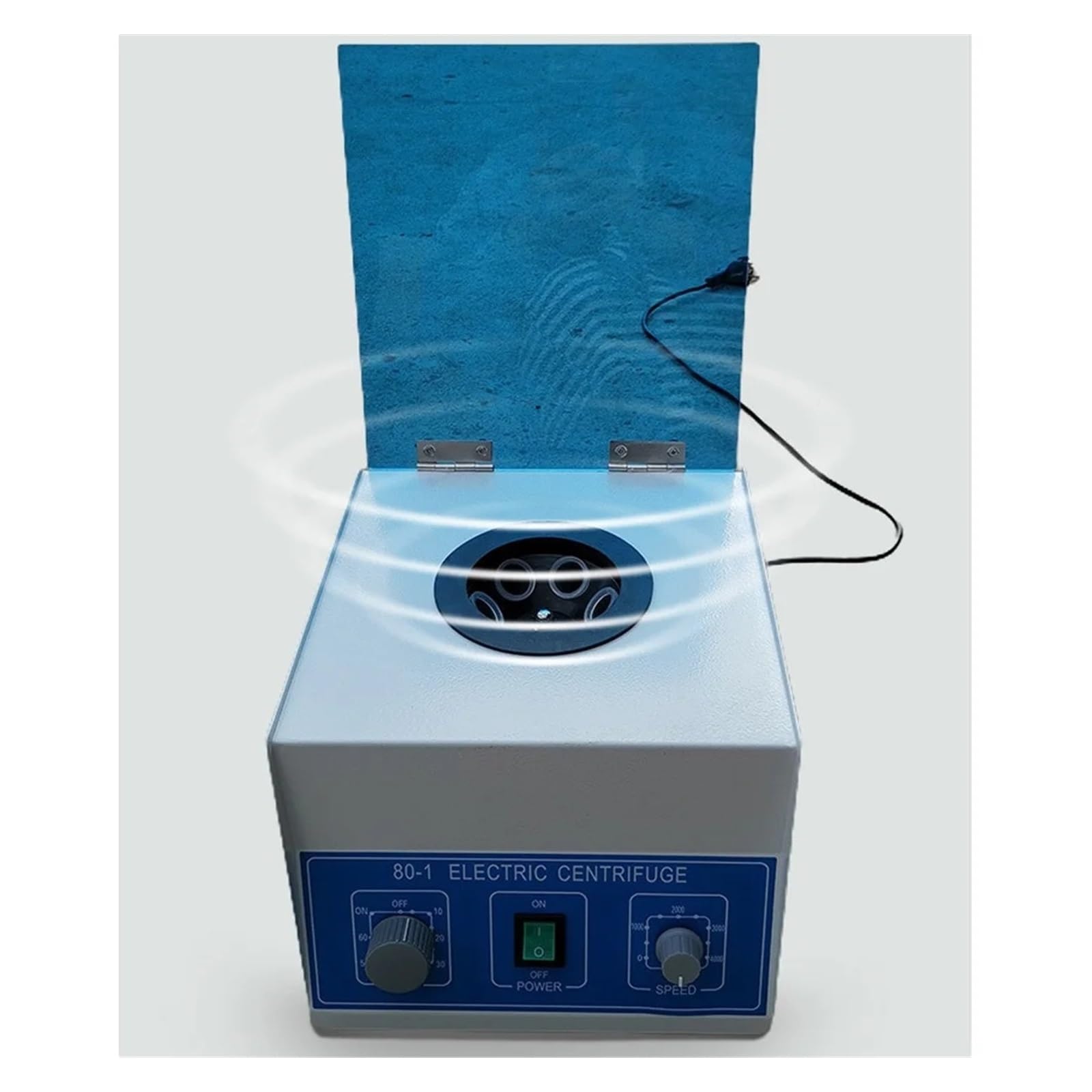 Tischzentrifuge, Elektrische Desktop-Laborzentrifuge, Laborbedarf, Medizinische Praxis, 4000 U/min, 20 Ml X 6, Modell 80-1