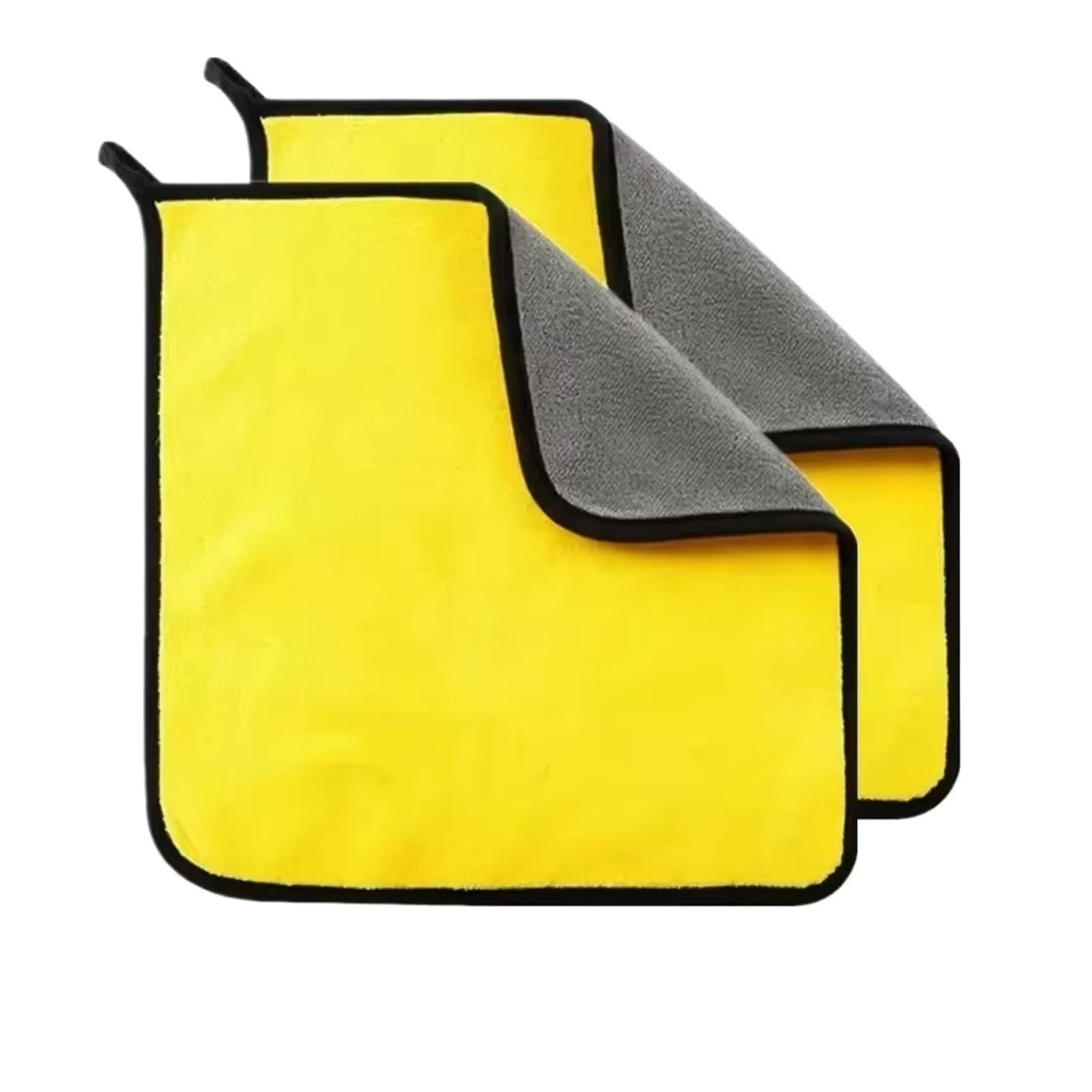 GCHGFJFD Microfiber Car Cleaning Towels Soft Quick Drying For Windowss Mirrors Wiping Rags Double Layer Wash Cloth