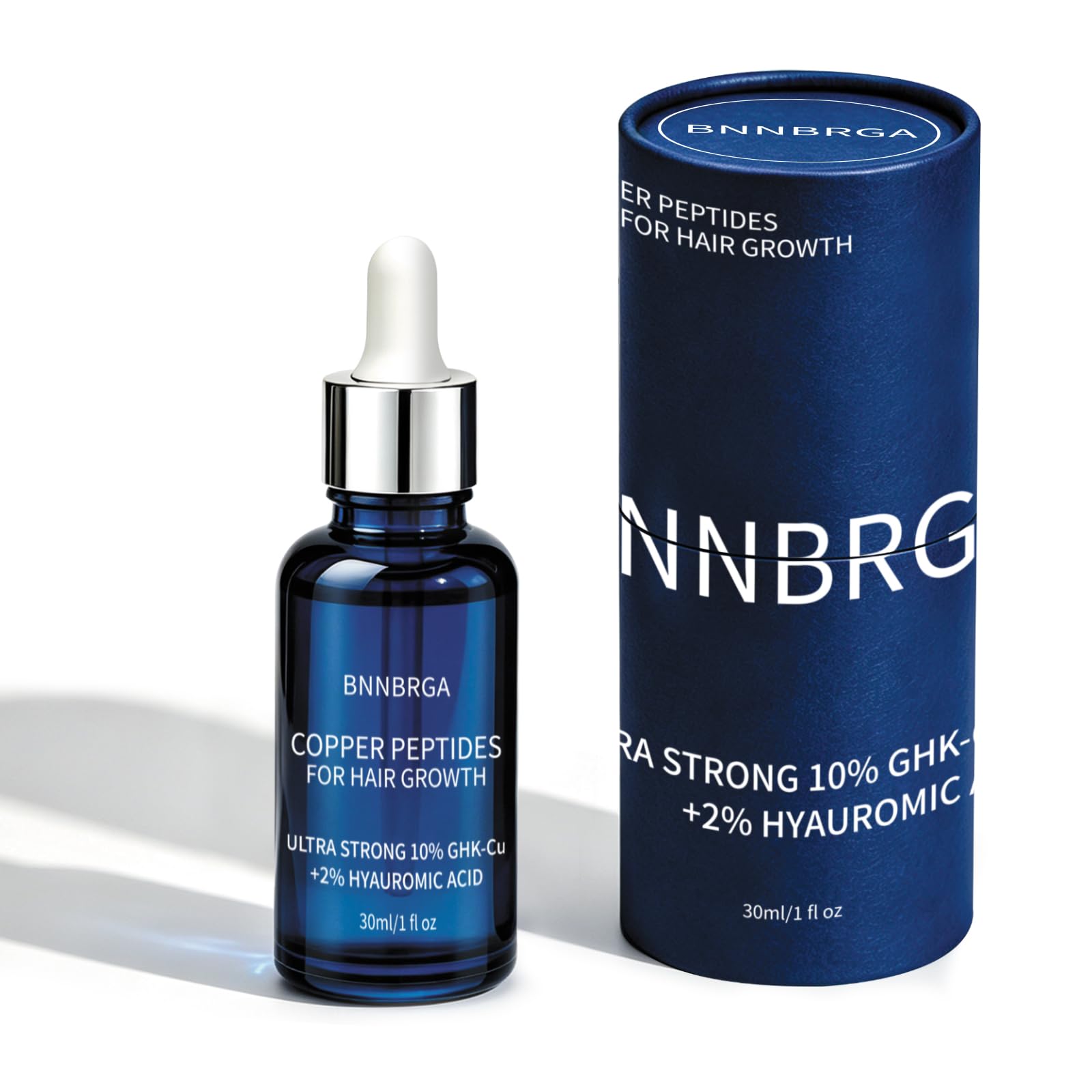 GHK-Cu Peptide Hair Growth Serum, 10% Copper Peptides Scalp Serum for Hair