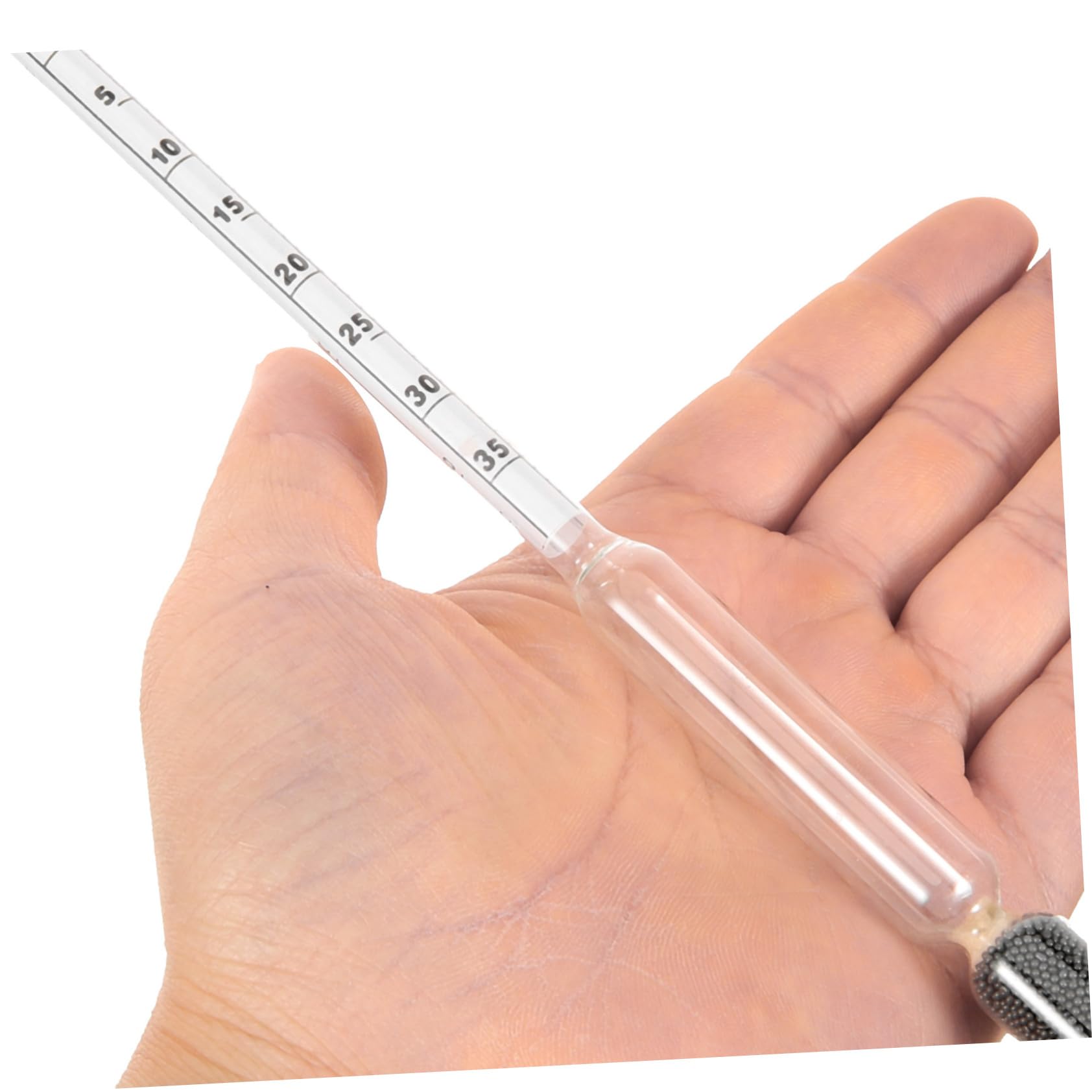 FUNOMOCYA Hydrometer for Mud Liquid Made of Glass Resistant to Essential for Measurement