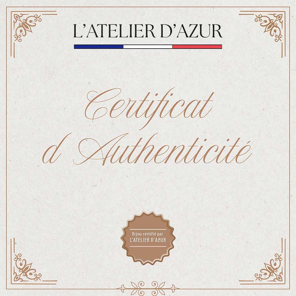 L'Atelier d'Azur Pendentif Médaille Or 18 Carats 750 Jaune - Croix de Jérusalem - Grand Modèle - Chaines Offertes
