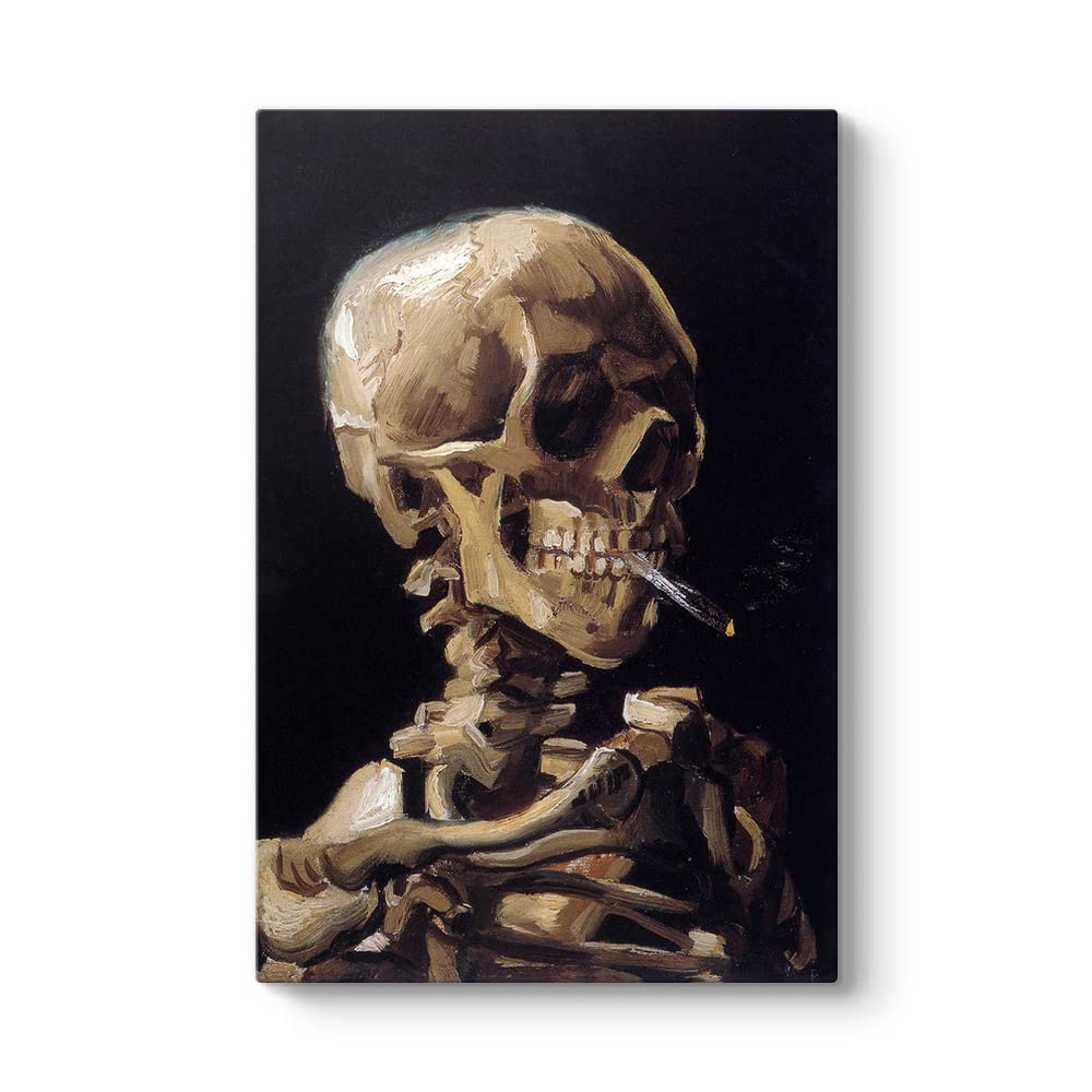 Vincent Van Gogh - Skull Tablosu 30 x 45