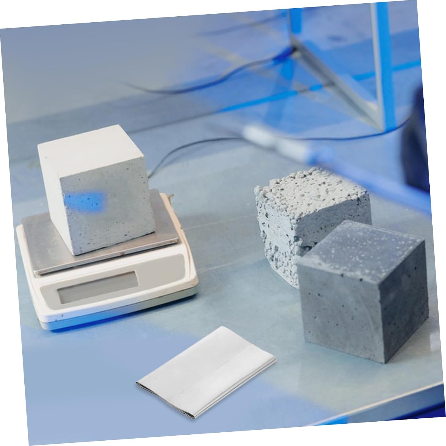 Zinc Element Plate Pure Zinc Sheet for Chemistry Experiments Easy to Carry Operate for Laboratory Analysis and Material Research