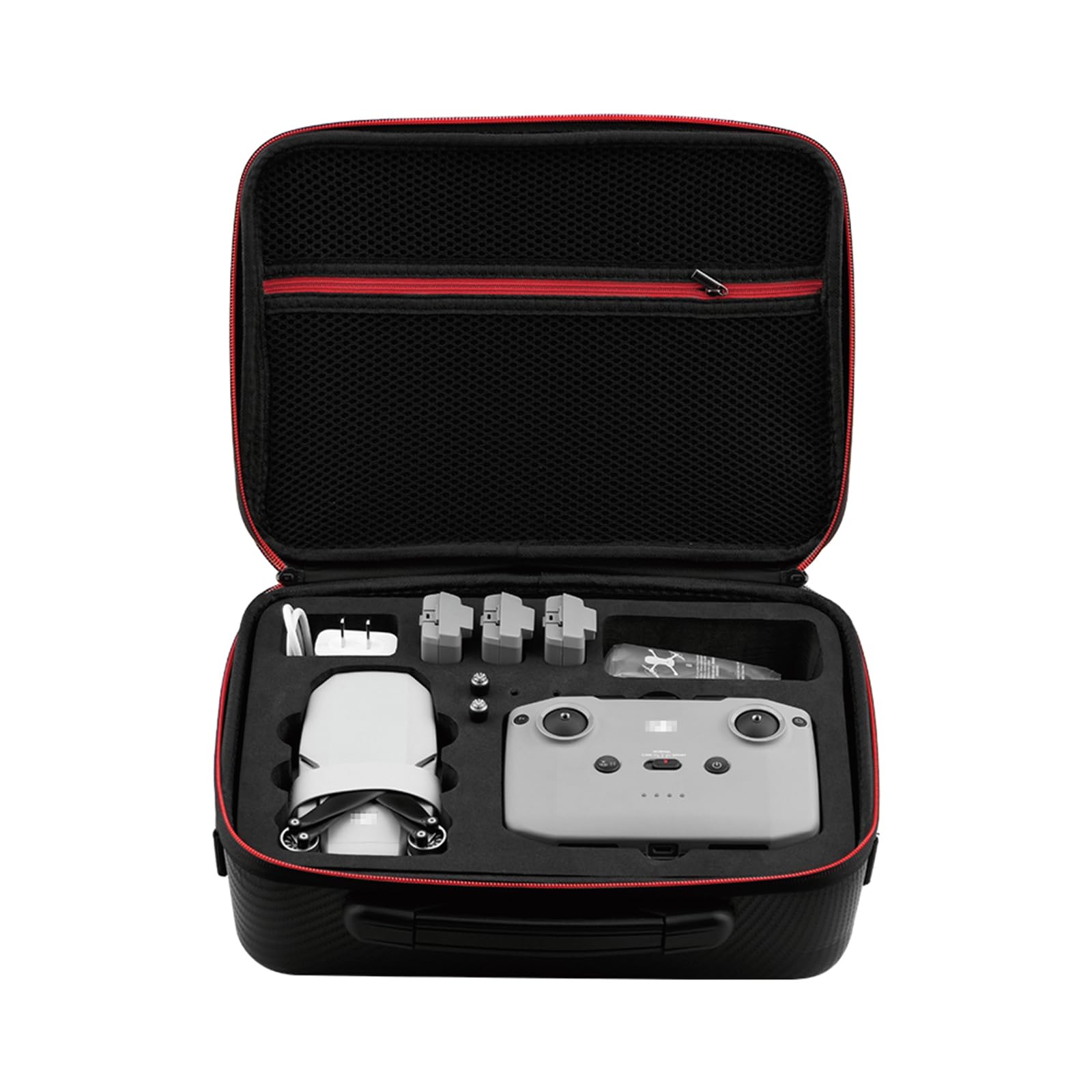 iEago RC Mini 4K Case Carry Case Waterproof Hard Case Carrying Case Portable Travel Case Storage Bag with Shoulder Strap for DJI Mini 4K/Mini 2 SE/Mini 2 Drone, Controller, Batteries Accessorie