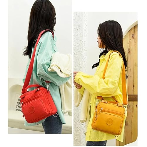 Mochila bolsa Impermeável Feminina Escolar Fashion,bolsa transversal feminina (ROSA)