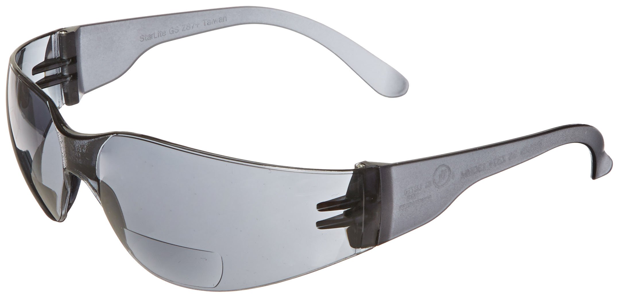 Gateway Safety 46MC10 StarLite MAG Safety Glasses, 1.0 Diopter Magnification, Clear Lens, Clear Temple — Amazon image 3