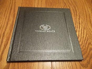 Hardcover Cobalt Boats; 2016 Benchmark Collection Book