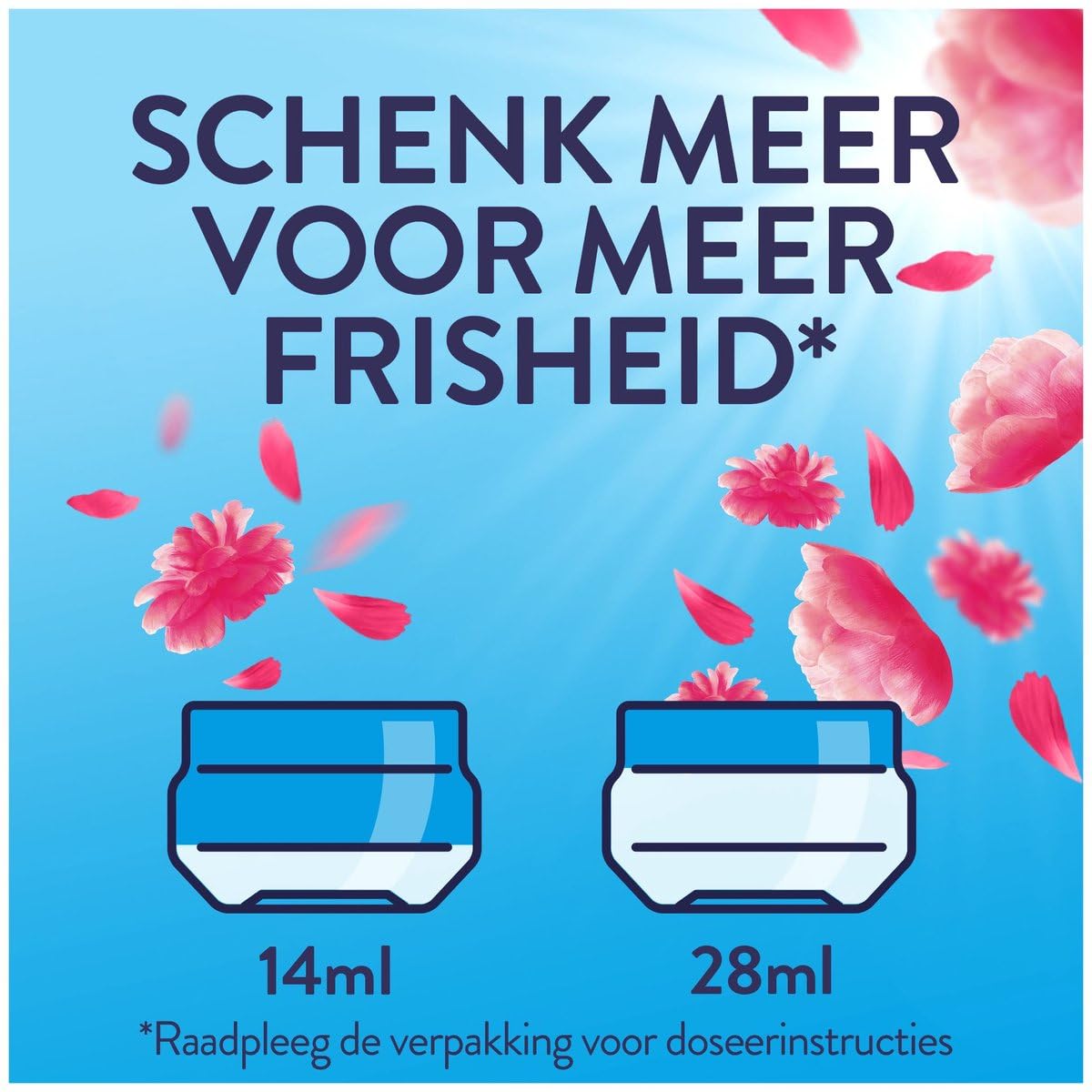 Lenor Fresh Air płyn do płukania tkanin Fleur Flower 60 cykli prania