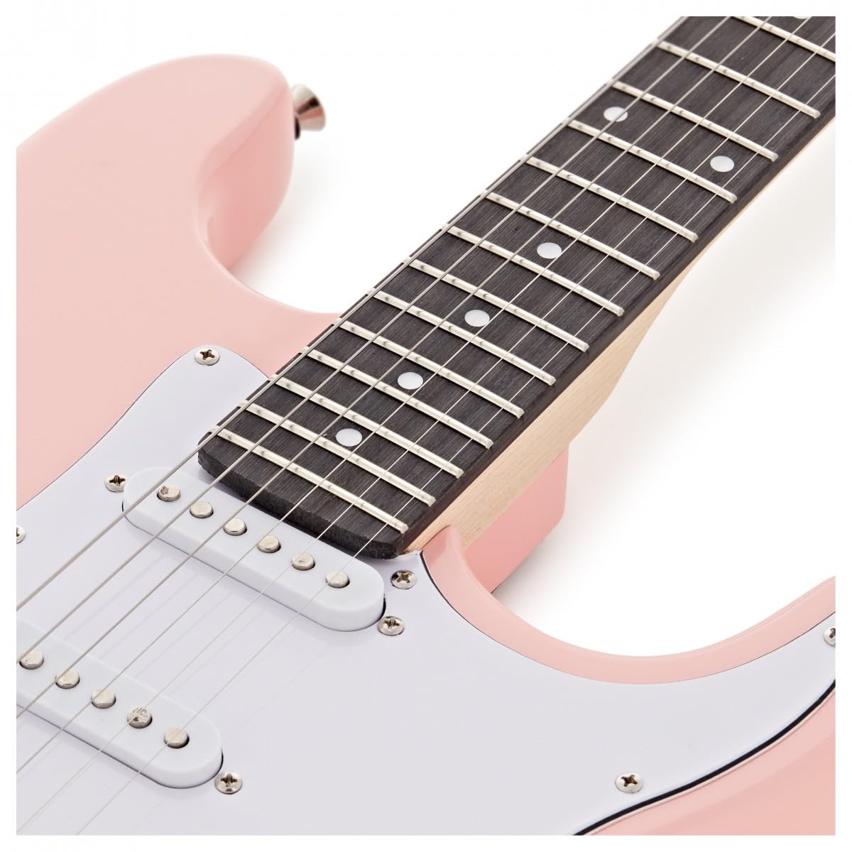 Chitarra Elettrica LA Rosa, Ampli 10W e Accessori | Corpo Leggero e Comodo, Ampli Portatile con EQ 2 Bande e Uscita Cuffie, Corde di Ricambio e Accordatore Inclusi