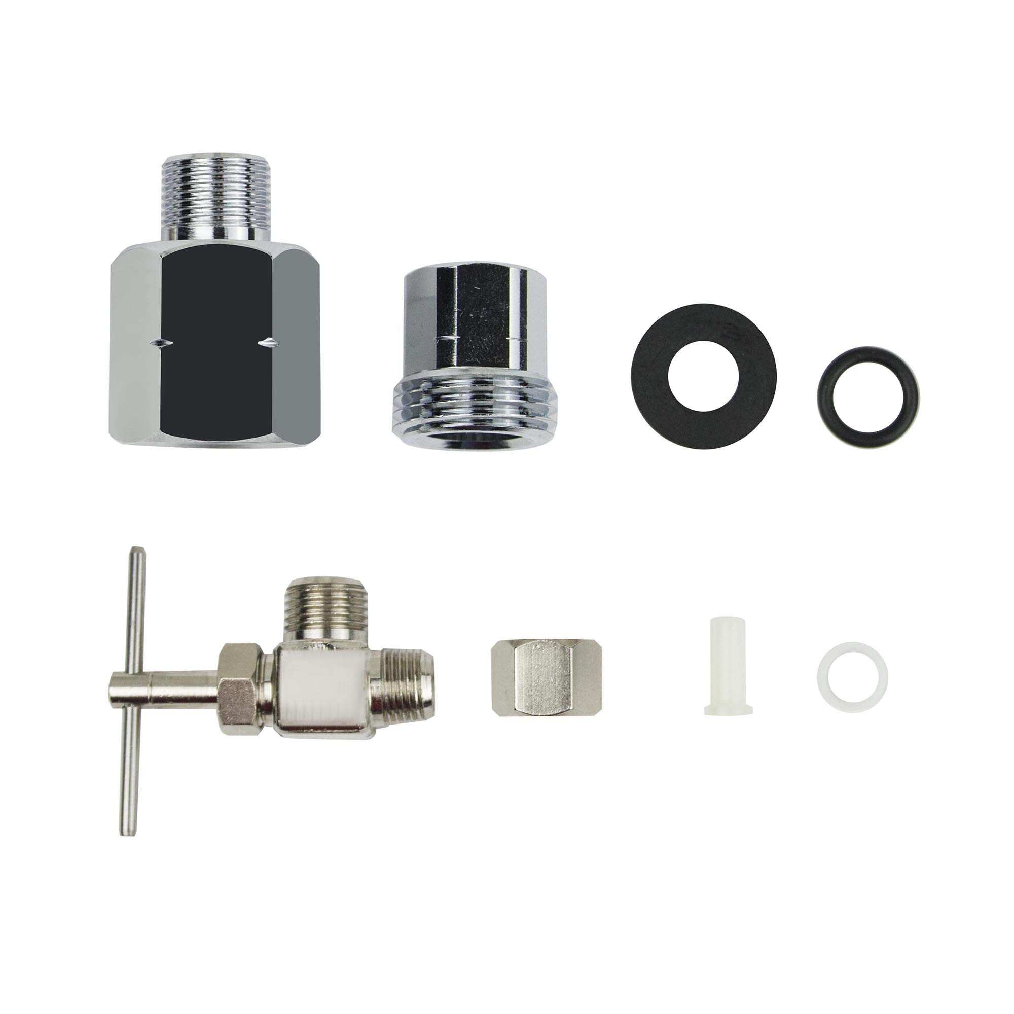 APEC Feed Water Adapter For 1/2" and 3/8" Pipes use with Reverse Osmosis Water Filter System (SADDLE-FEED-1238) - Image 2