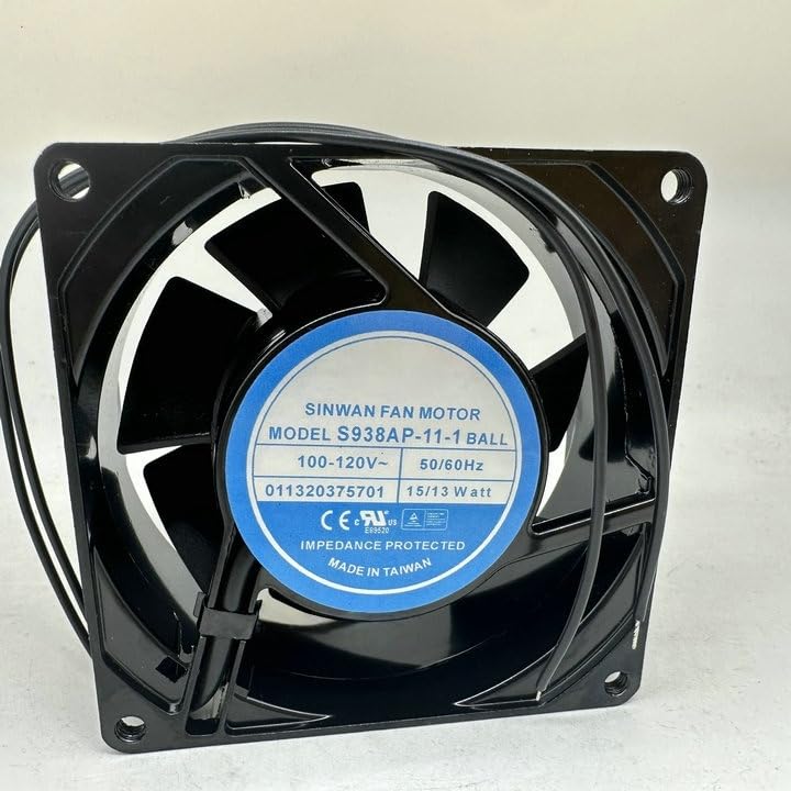 Ventilateur 9238 S938AP-11-1 contre surchauffe boîtier 92x38mm 120V