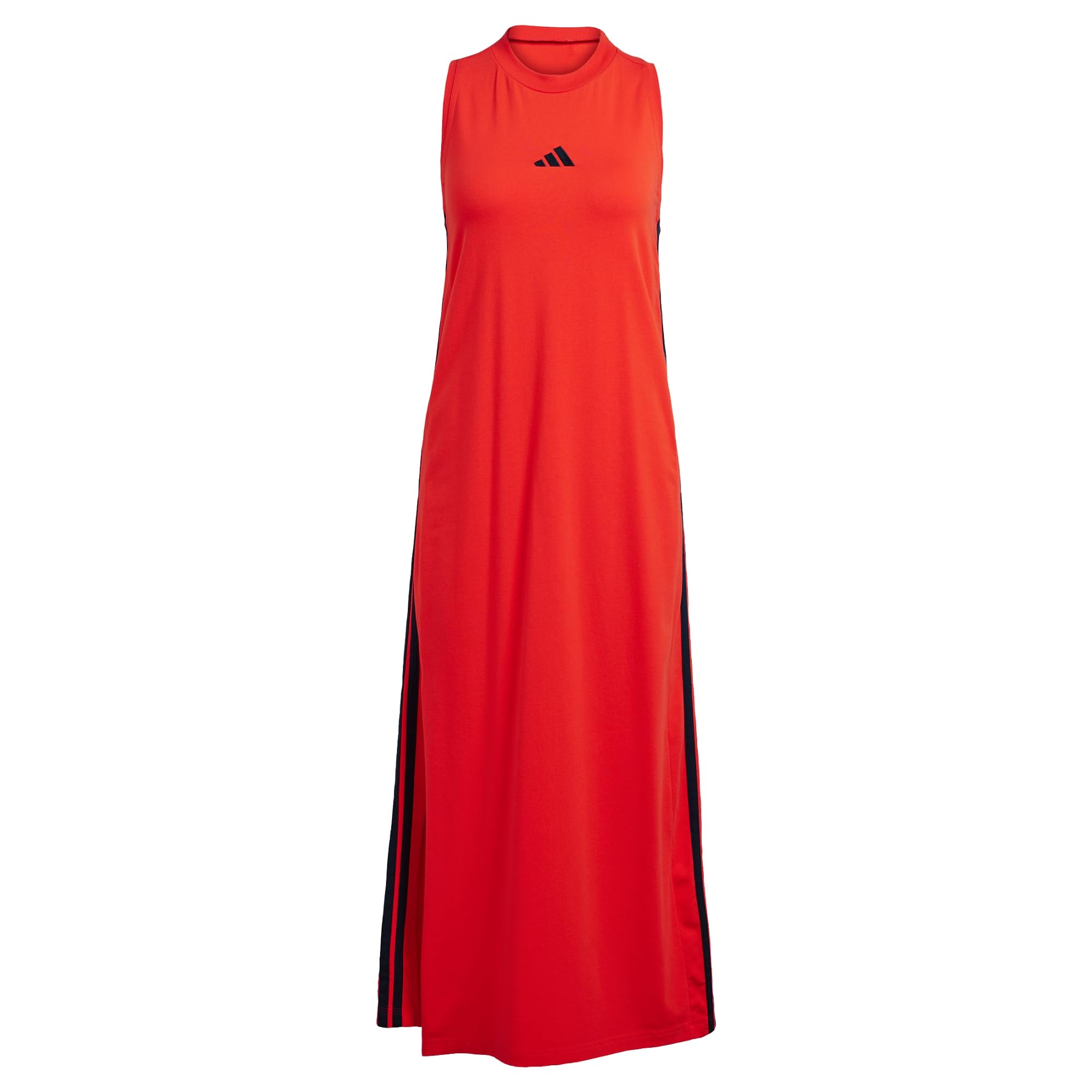 adidas Women's Essentials 3-Streifen Long Racerback Kleid