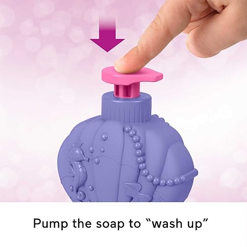 Miniatura 3 de Disney Princess Bathtime with Ariel Playset de Little People