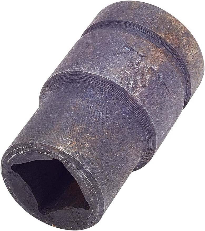 Auniwaig 21mm Deep Impact Socket 1-Inch Drive Cr-V 6-Point Metric 1 Pcs