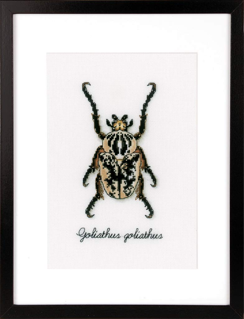 Vervaco Counted Cross Stitch Kit: Beige Beetle