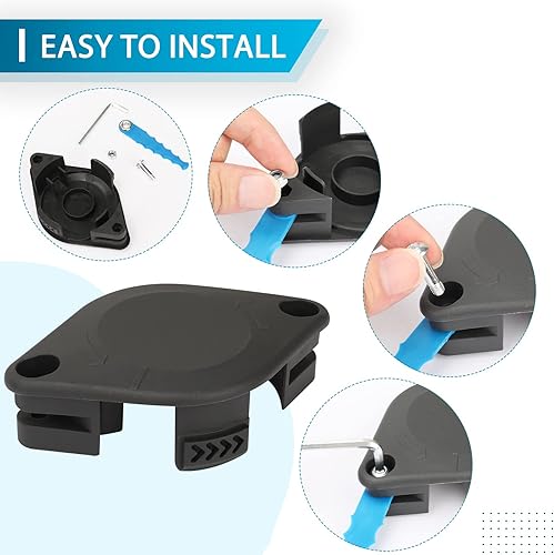 Miniatura 10 de THTEN 88524 Línea de carrete de recortadora compatible con carrete de recortadora Toro 51484 51486 51487 88506 de 16 pies de una sola línea de 16