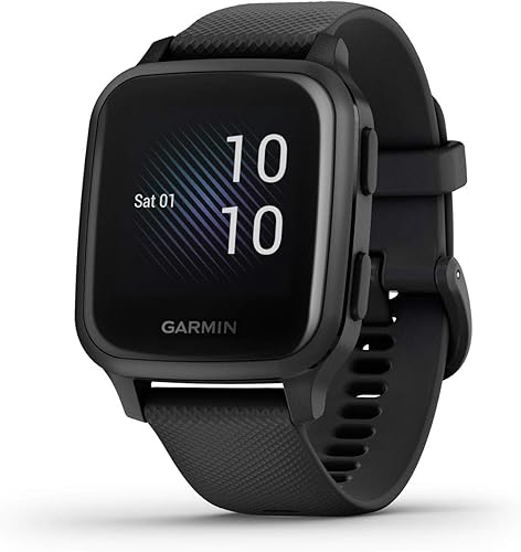 Miniatura 9 de Garmin Venu Reloj inteligente con GPS con monitoreo avanzado de salud y características de fitness Negro (con música), negro, dorado, rosa (Black