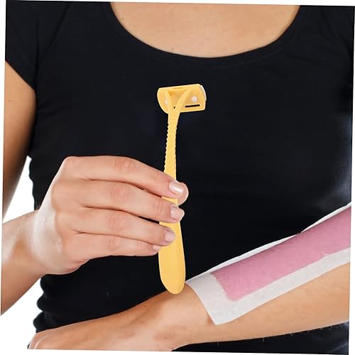 Miniatura 7 de FRCOLOR 5 sets de acero inoxidable de las mujeres de la maquinilla de afeitar eléctrica afeitadora de pelo Trimmer para piernas brazos 3 unids*5