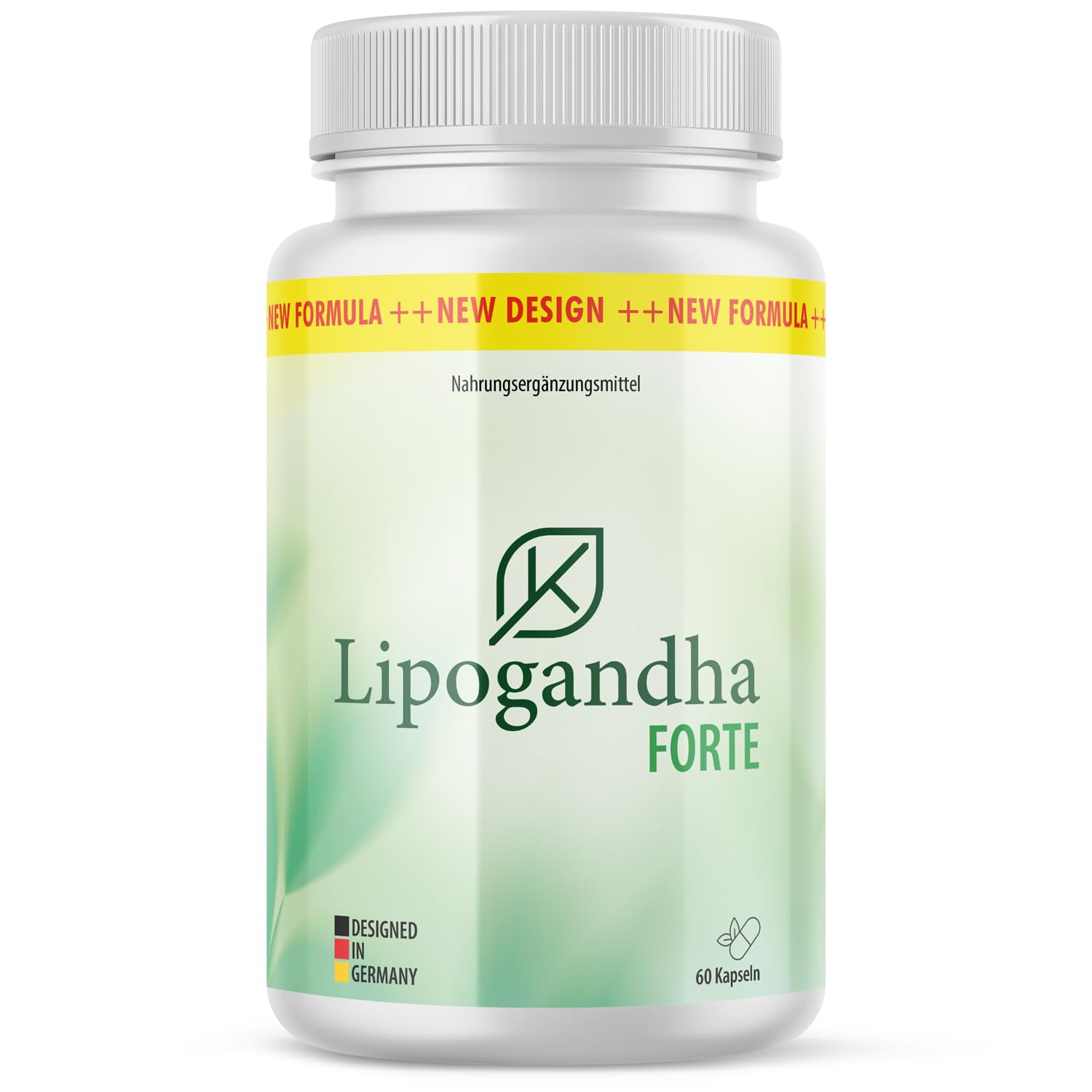 Lipogandha Forte Kapseln | Mit Zink & Chrom | Inhalt: 60 Kapseln