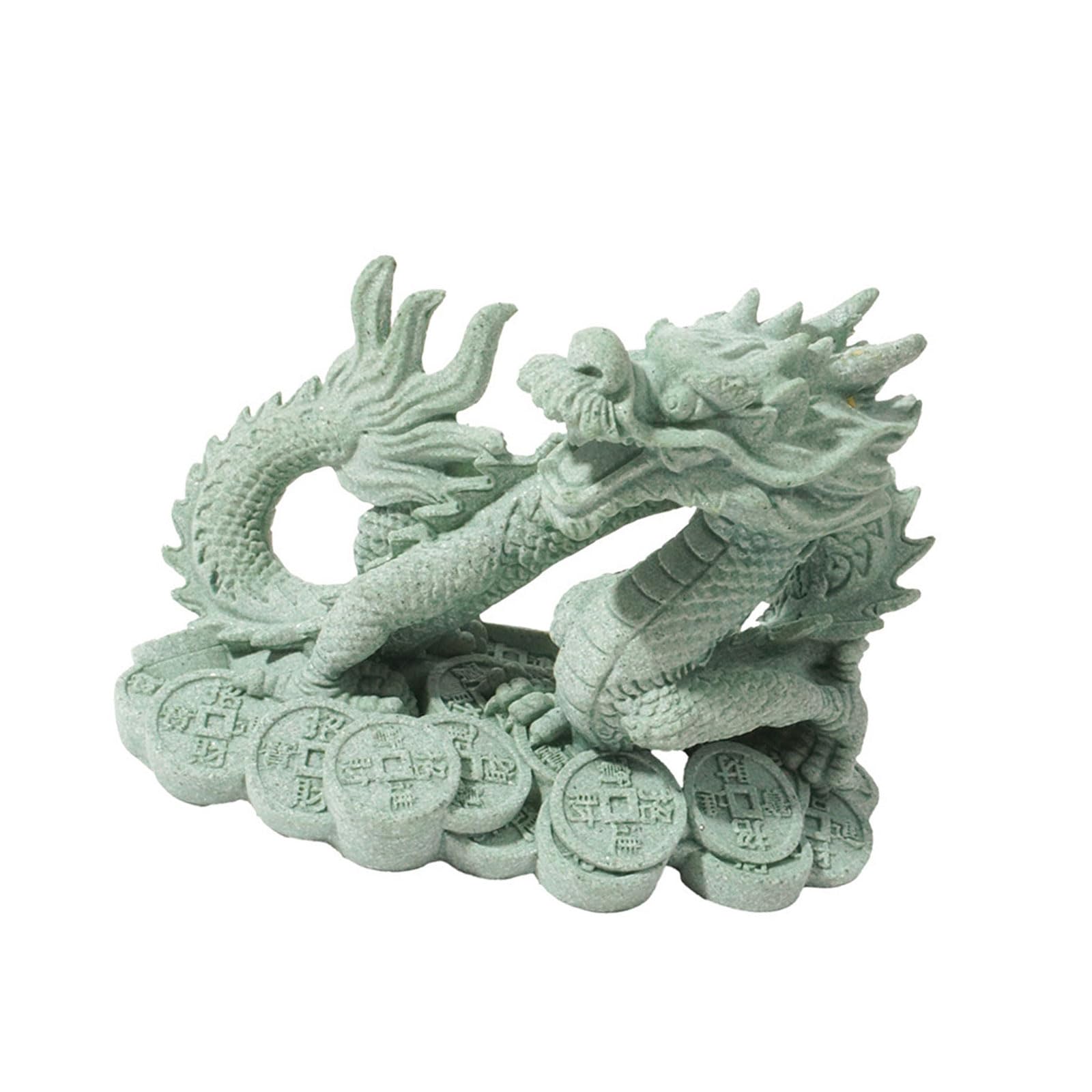 Uitndvyte Multifunctional Rosin Dragon Sculpture for Marinepark Landscape and Home Interior Artistic Display Rosin Dragon