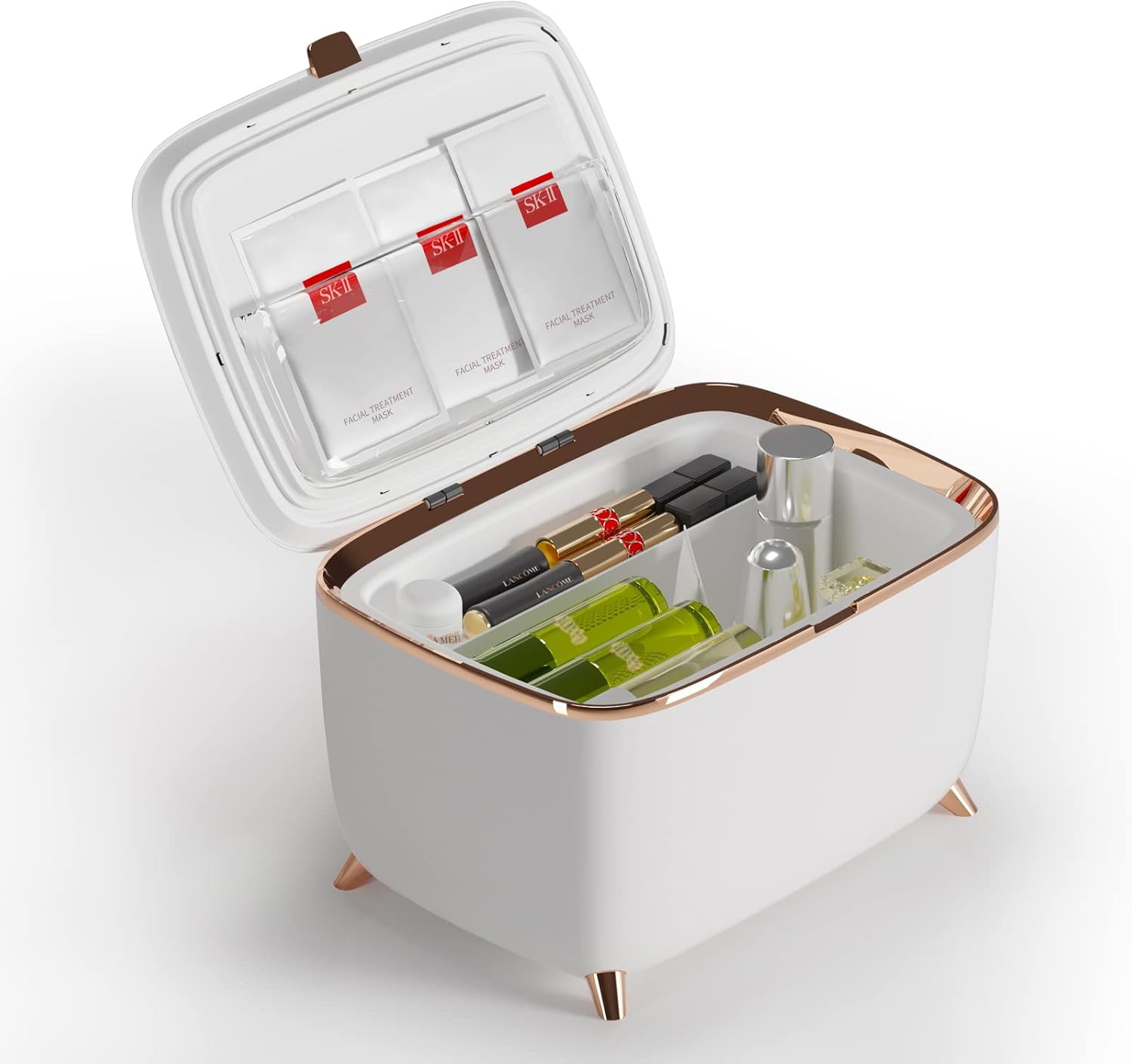 LVARA Mini Fridge 9 Litre, Portable Skincare Fridge Quiet, AC power