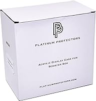 Vista 5 de Viturio Vitrina de acrílico compatible con Pokemon Booster Box apilable magnético superior con protección UV premium