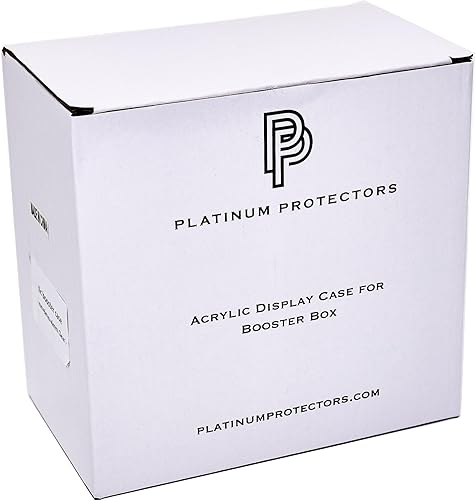 Miniatura 5 de Viturio Vitrina de acrílico compatible con Pokemon Booster Box apilable magnético superior con protección UV premium