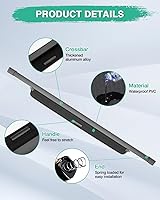 Vista 97 de Powerty Cubierta de Carga para Accesorios Kia Sportage 2023-2025 2026, Textura de Lona Cubierta Retráctil para Maletero Trasero de Carga de Equipaje