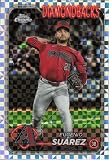 2024 TOPPS CHROME UPDATE REFRACTOR PRISM #USC74 EUGENIO SUAREZ ARIZONA DIAMONDBACKS BASEBALL OFFICIAL TRADING CARD OF MLB