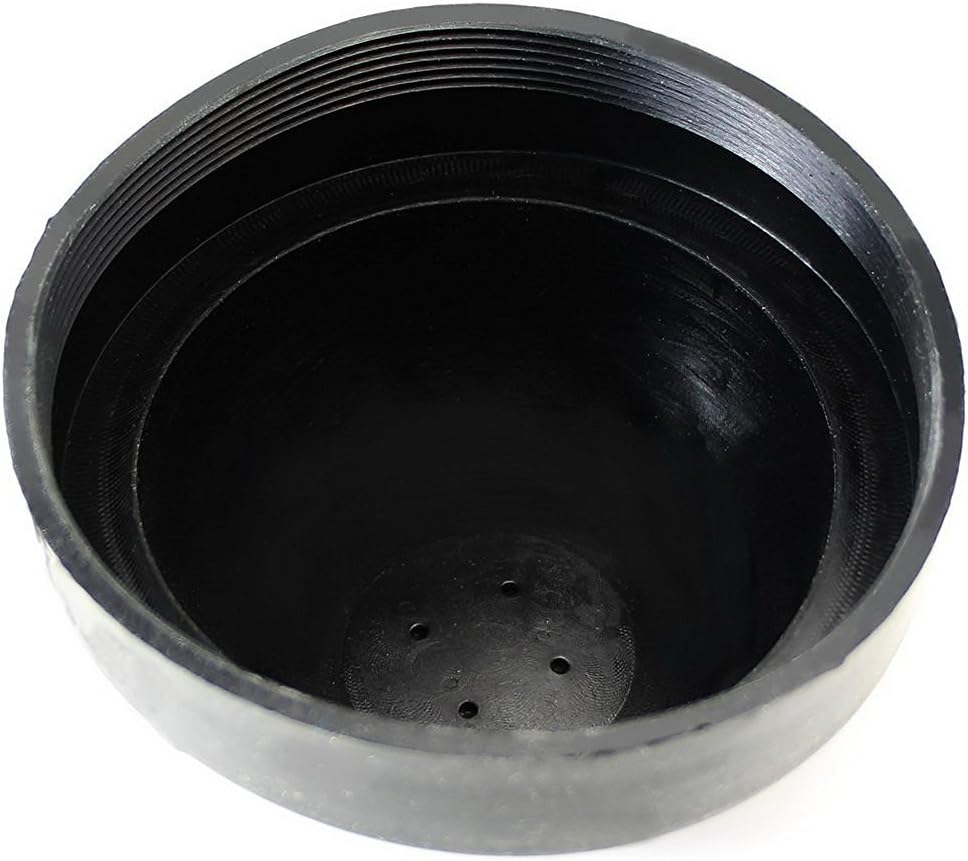 iJDMTOY (2 105mm Rubber Housing Seal Caps Compatible With Headlight Install Xenon Headlight Kit, Aftermarket Headlamp or Retrofit
