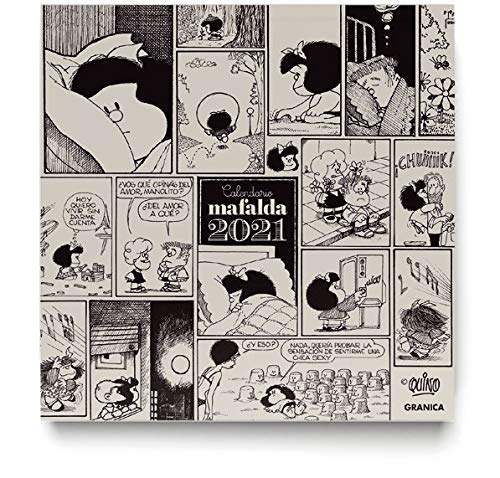 Calendário de Parede Mafalda 2021 en español