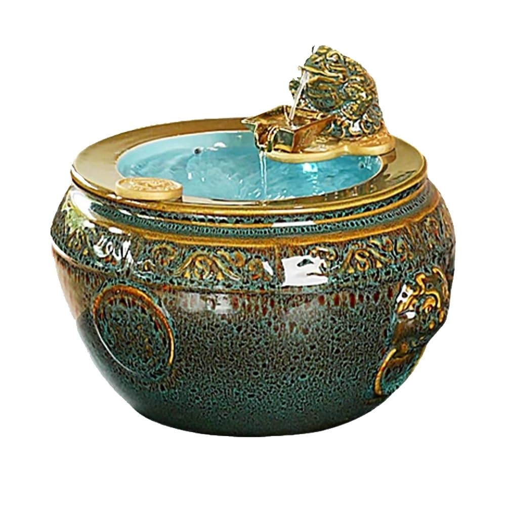Fontaine de relaxation de table pour créer un coin zen au bureau
