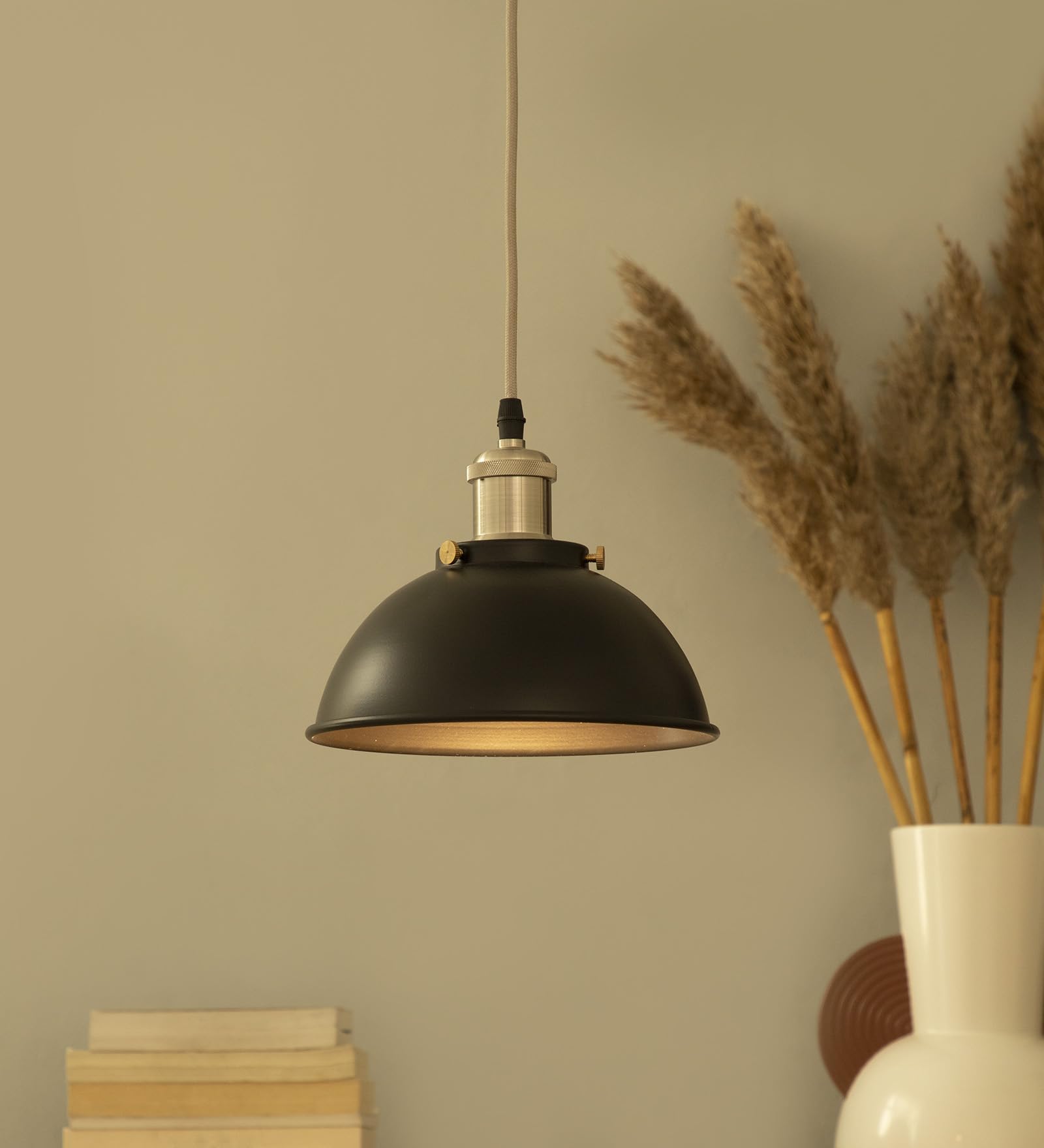 Green Matt Hanging Lamp/Ceiling Light for Bedroom | Pendant Light | Home Decor Light | Living Room, Indoor Outdoor Jhumar Lighting | Living Room Modern, Balcony Decor, Antique Light-image-21