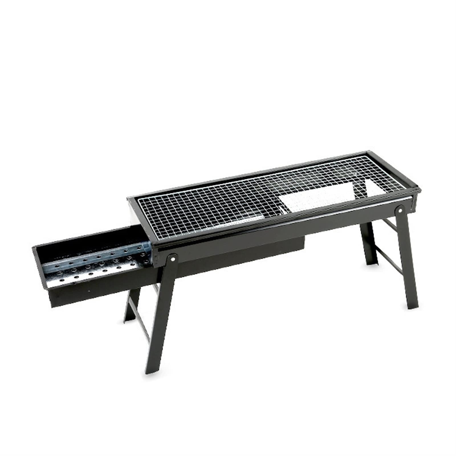 Grill Ogrodowy Przenośny Składany Grill Ze Stali Nierdzewnej Grill Kempingowy Domowy Mini Grill Na Węgiel Drzewny Piec