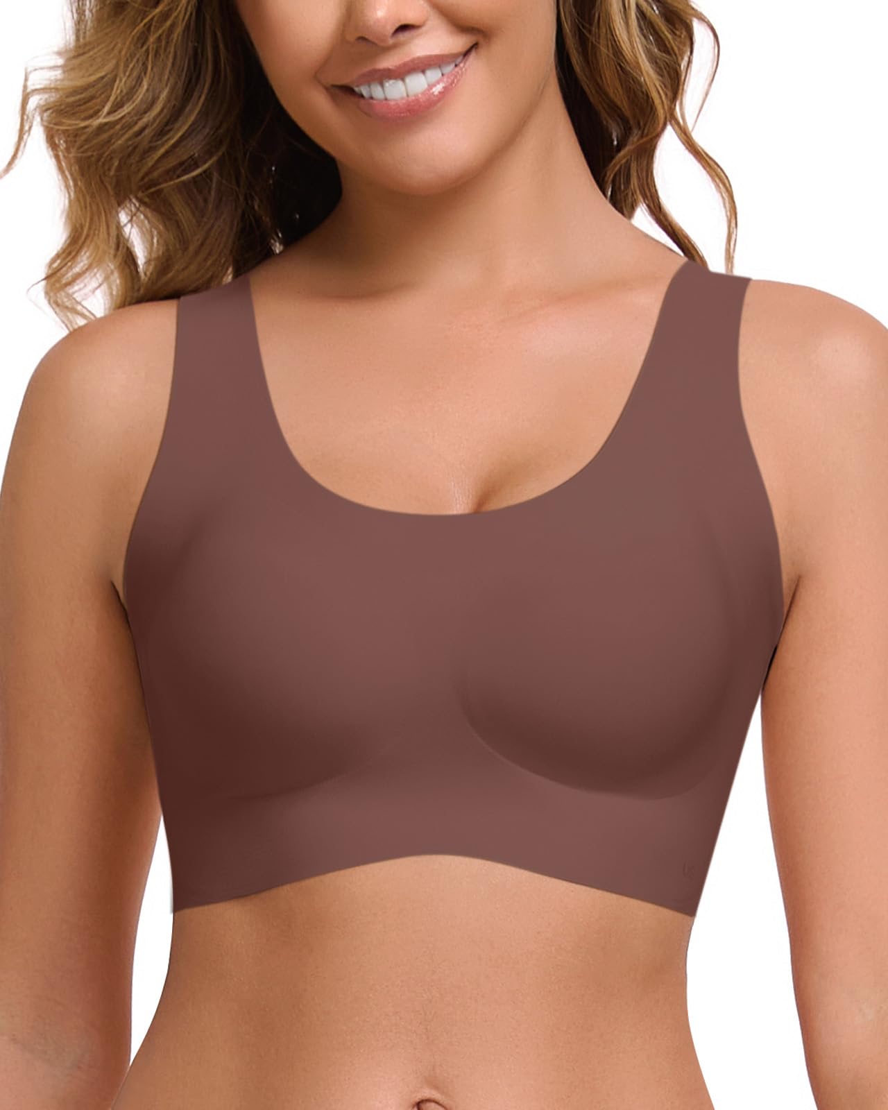 Ubras smooth Bras for Women Light Support Wireless Bralette Comfortable