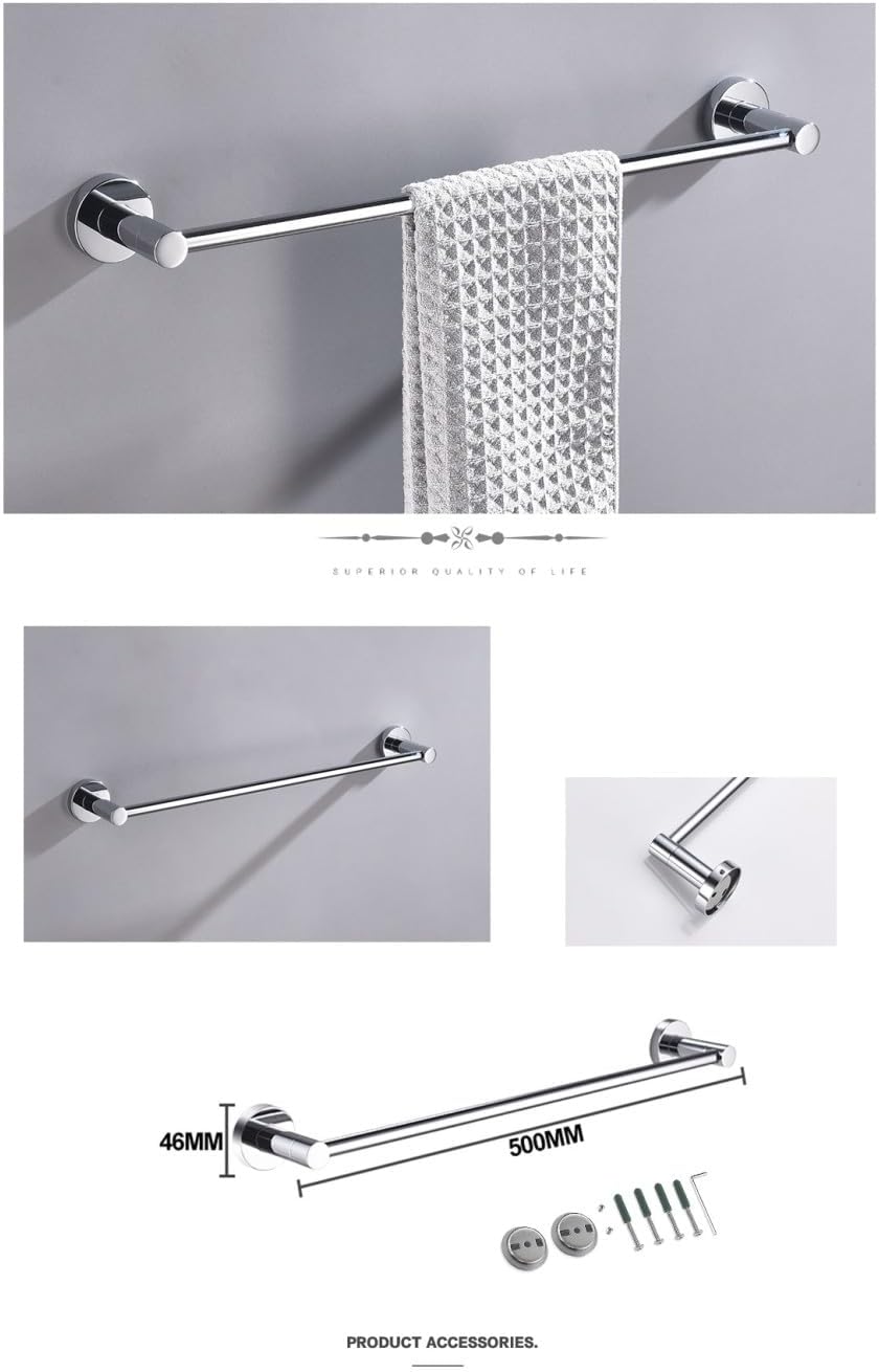 304 Stainless Steel Chrome om Accessories be Hook Paper Towel r Towel Ring Bath Towel Rack Series,Toilet Brush r