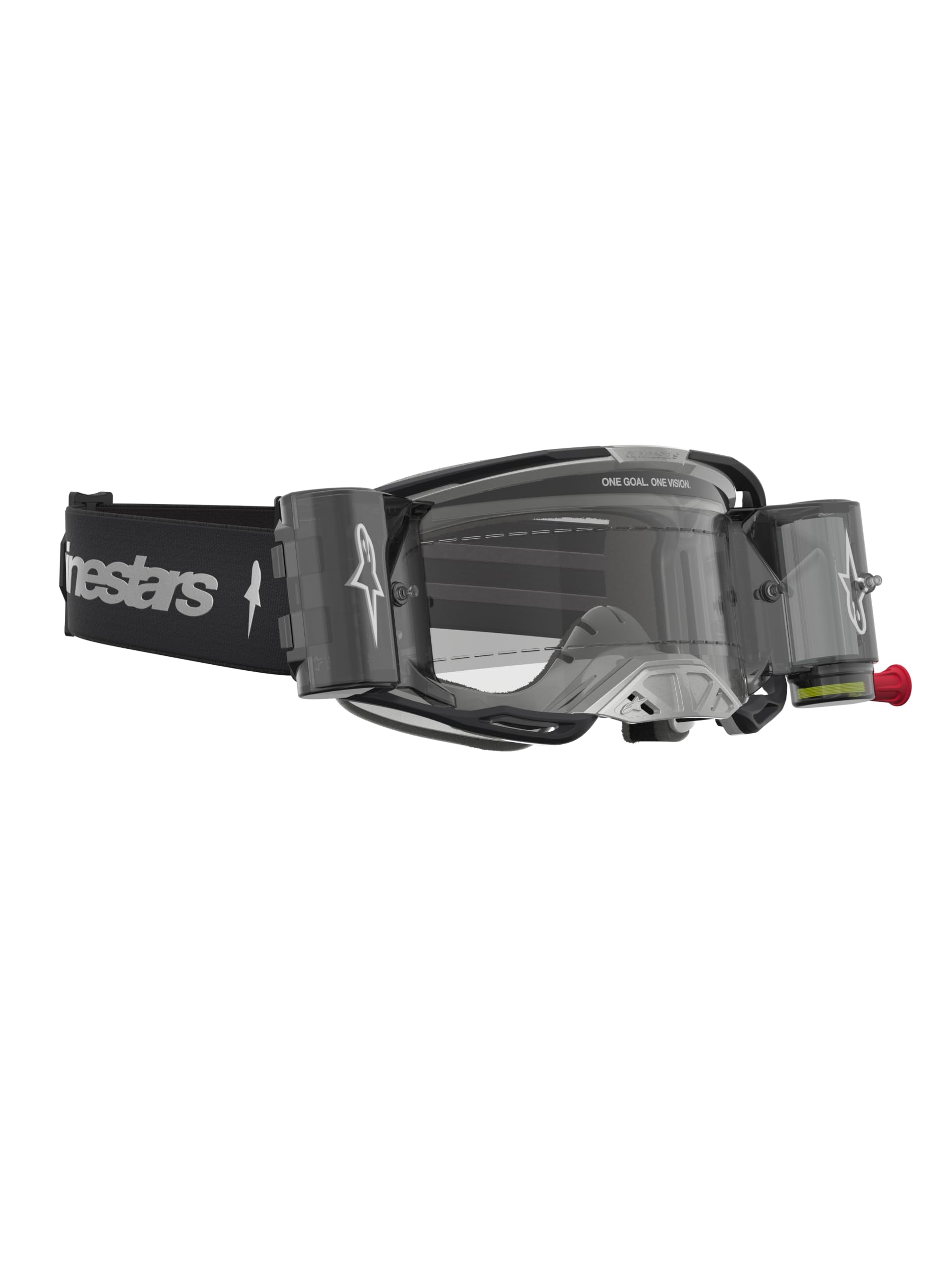 Alpinestars Vision 8 Amber Roll-Off Occhiali da motocross