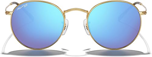 Miniatura 2 de MERRY'S Gafas de sol polarizadas de metal redondo de moda para mujeres y hombres retro clásicos vintage sombras S6447