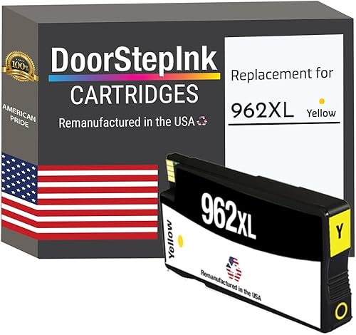Miniatura 1 de DoorStepInk Recambios de cartucho de tinta para HP 962 XL 962XL amarillo para impresoras HP Officejet Pro 9010 9012 9013 9015 9016 9019 9020 9025