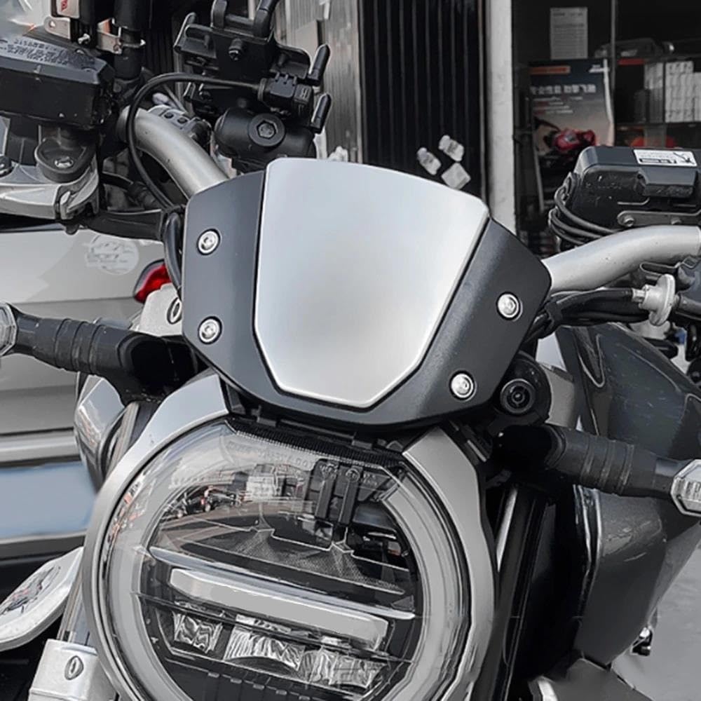 Do Hondy CB125R CB250R CB300R 2018 2019 2020 2021 Szyba Przednia Deflektor Wiatru Przedłużenie szyby motocykla(Model 3)