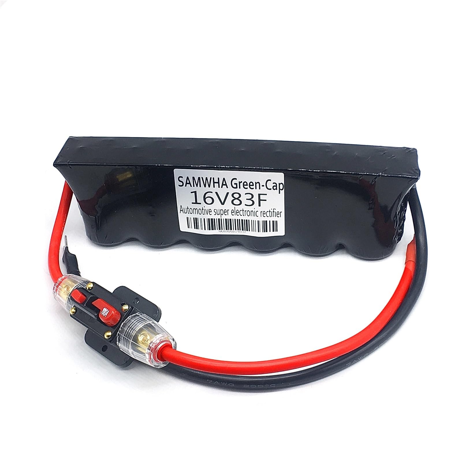Green-Cap 16V83F supercondensador rectificador electrónico automotriz carcasa termorretráctil condensador de arranque de coche de alta corriente