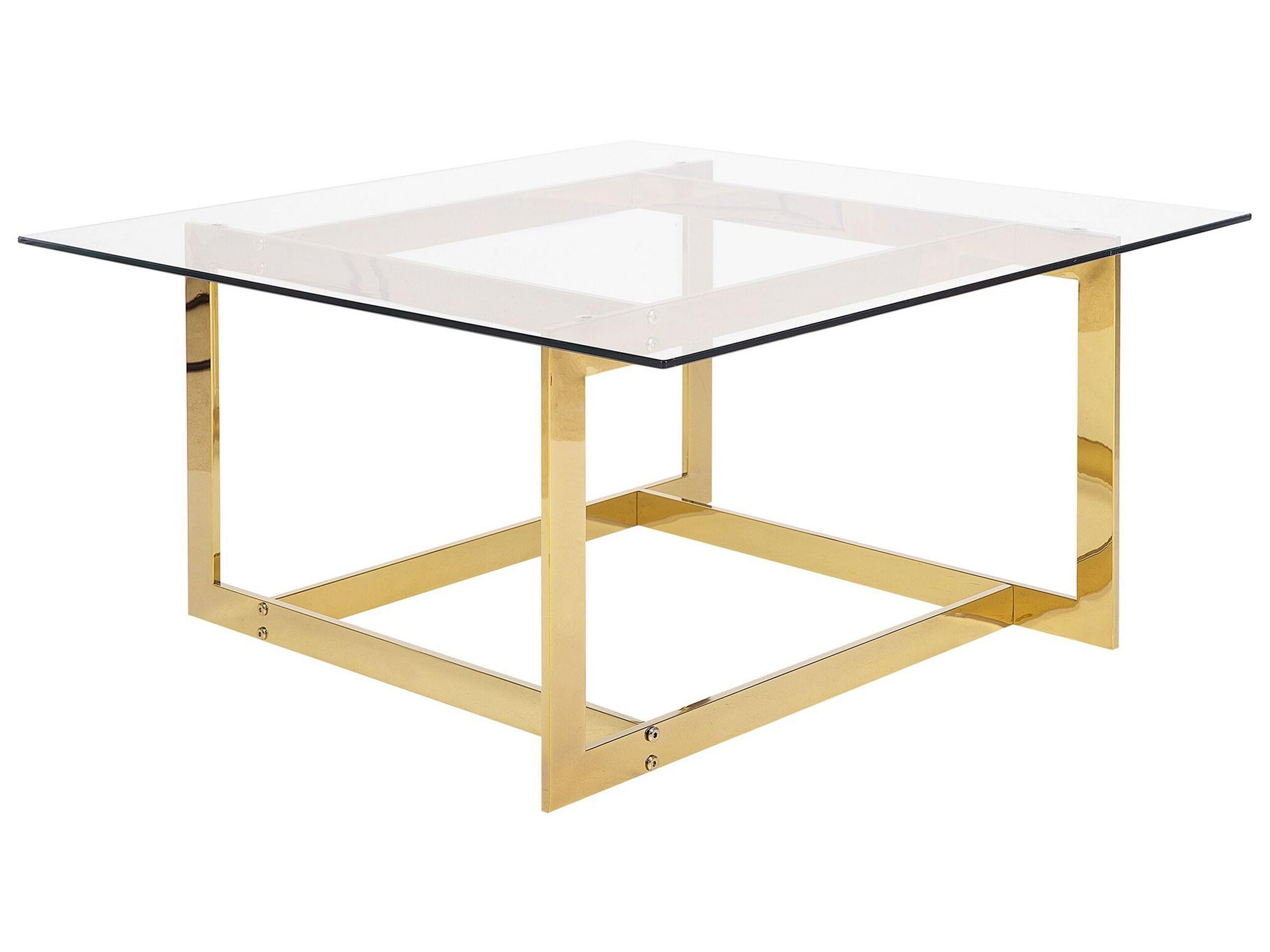 ZCFLWR Tavolino da caffè in Marmo di Lusso con Staffa in Metallo Dorato e Piano in Pietra - Stile Elegante, Design Unico, Facile da Pulire