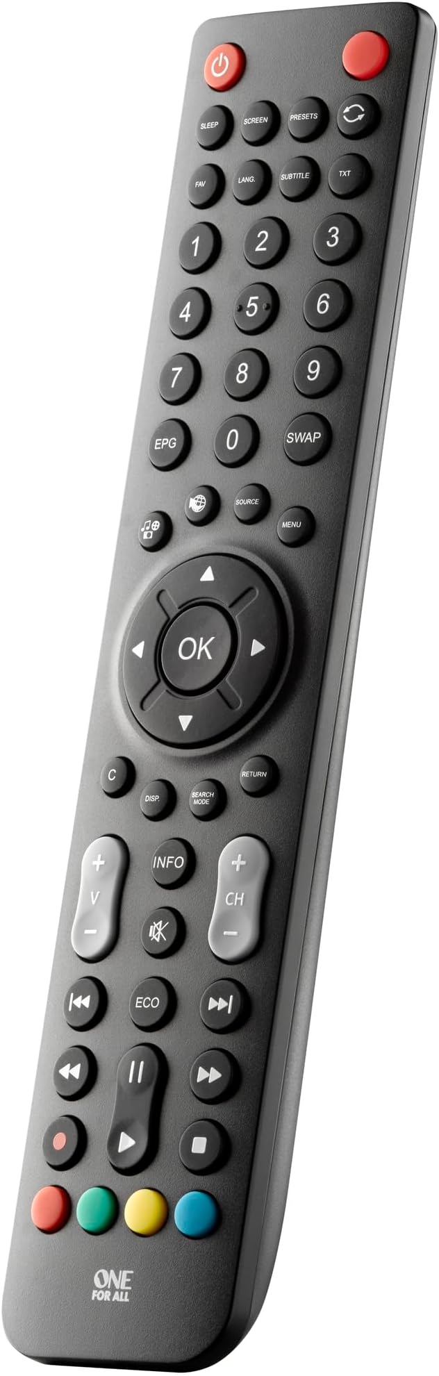 One For All Replacement Sharp TV Remote Control