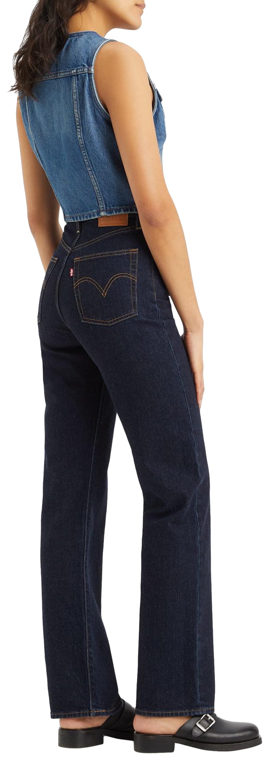 Levi's Ribcage Full Length Jeans Donna